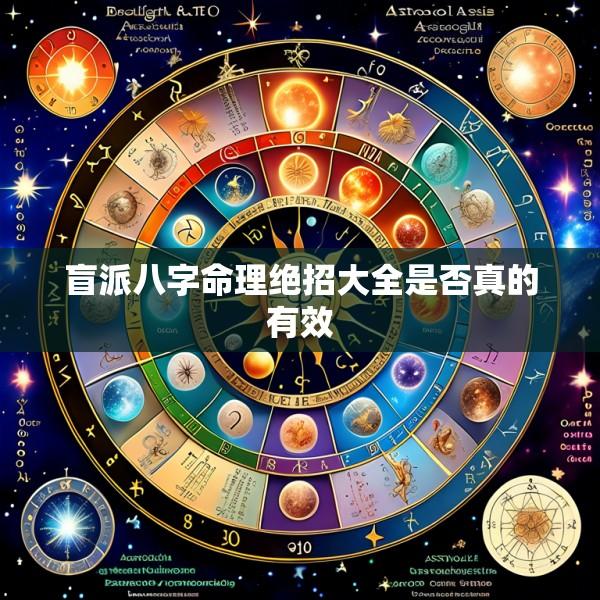 盲派八字命理绝招大全是否真的有效