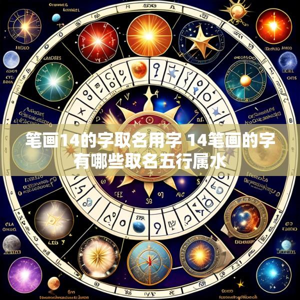 笔画14的字取名用字 14笔画的字有哪些取名五行属水