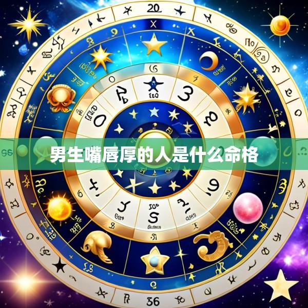 男生嘴唇厚的人是什么命格