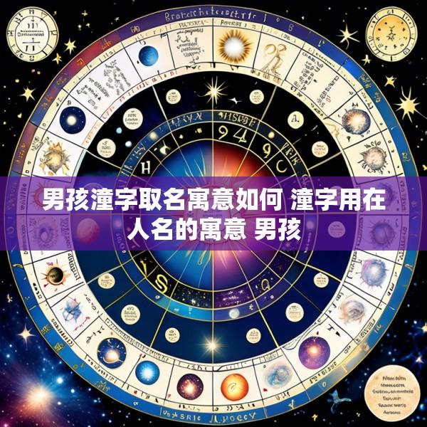 男孩潼字取名寓意如何 潼字用在人名的寓意 男孩