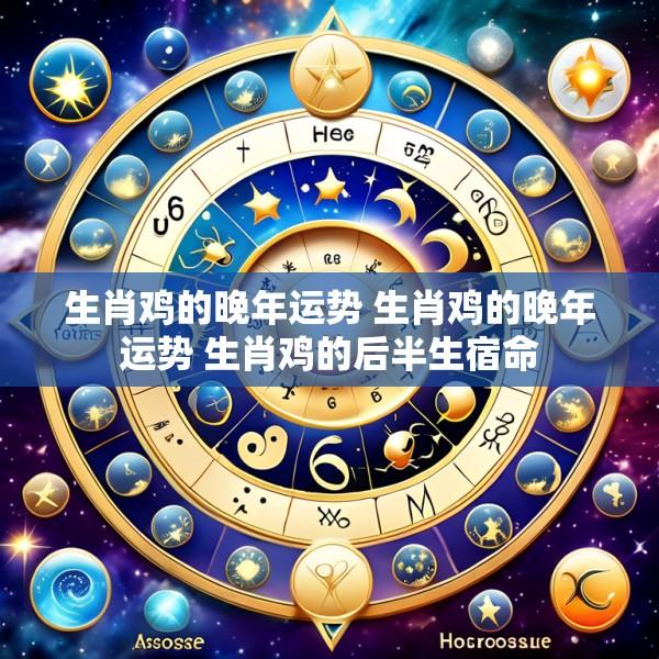 生肖鸡的晚年运势 生肖鸡的晚年运势 生肖鸡的后半生宿命