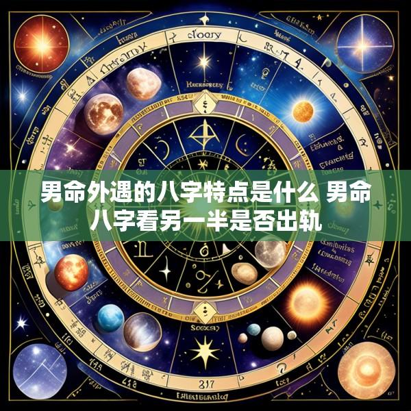 男命外遇的八字特点是什么 男命八字看另一半是否出轨