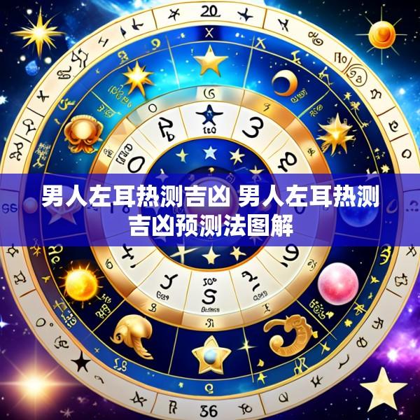 男人左耳热测吉凶 男人左耳热测吉凶预测法图解