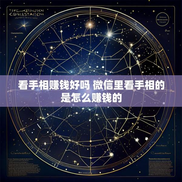 看手相赚钱好吗 微信里看手相的是怎么赚钱的