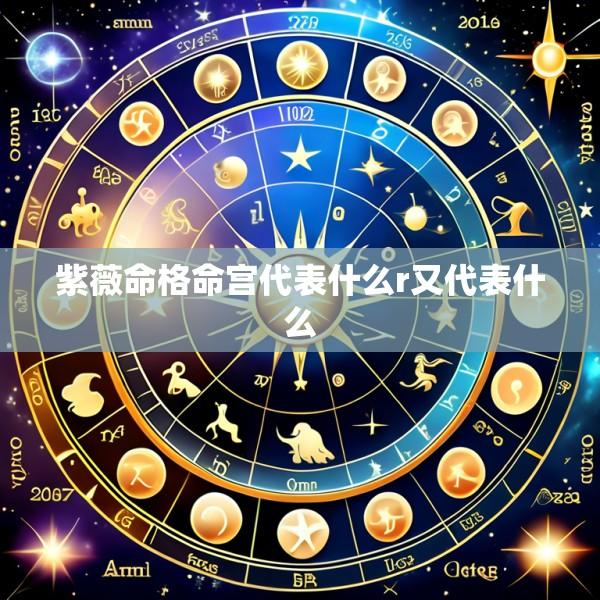 紫薇命格命宫代表什么r又代表什么