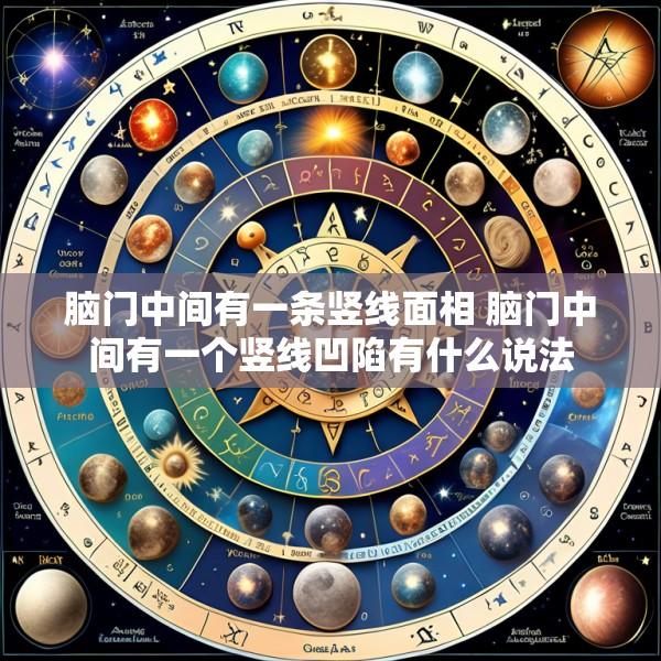 脑门中间有一条竖线面相 脑门中间有一个竖线凹陷有什么说法