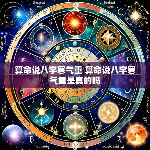算命说八字寒气重 算命说八字寒气重是真的吗