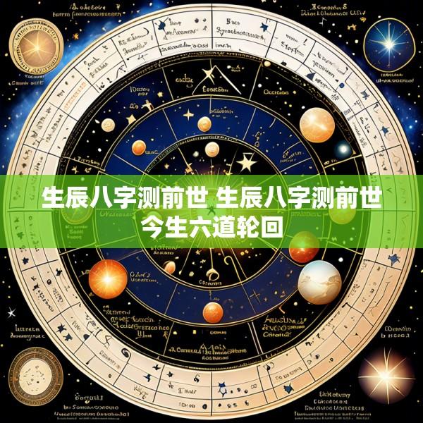 生辰八字测前世 生辰八字测前世今生六道轮回