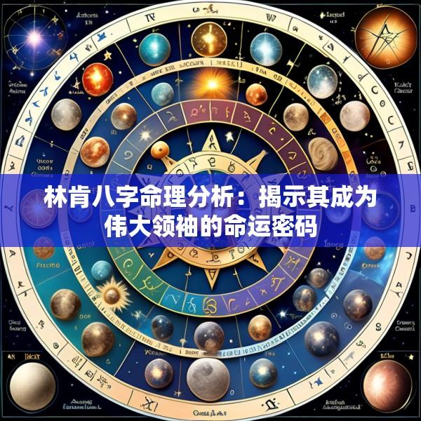 林肯八字命理分析：揭示其成为伟大领袖的命运密码