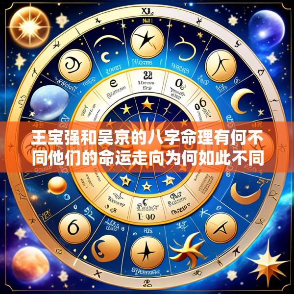 王宝强和吴京的八字命理有何不同他们的命运走向为何如此不同