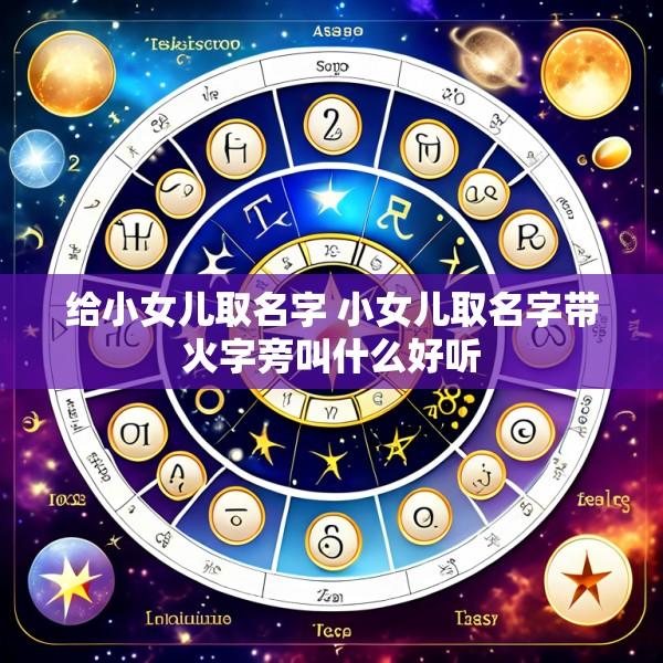 给小女儿取名字 小女儿取名字带火字旁叫什么好听