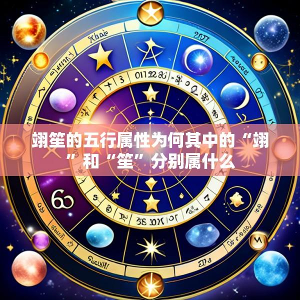 翊笙的五行属性为何其中的“翊”和“笙”分别属什么