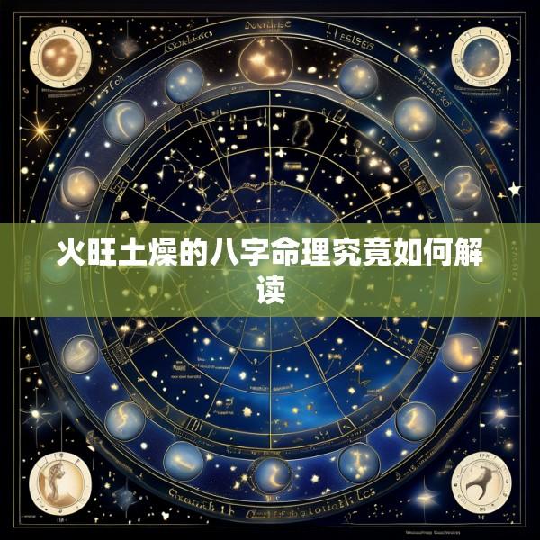 火旺土燥的八字命理究竟如何解读
