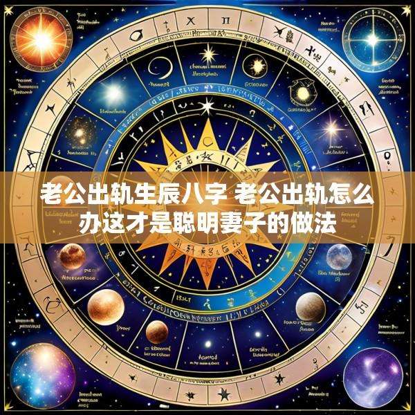 老公出轨生辰八字 老公出轨怎么办这才是聪明妻子的做法
