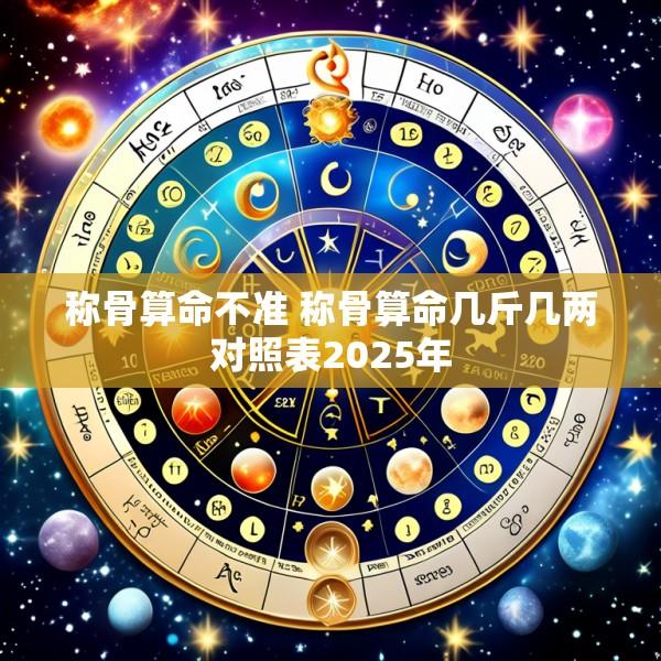 称骨算命不准 称骨算命几斤几两对照表2025年
