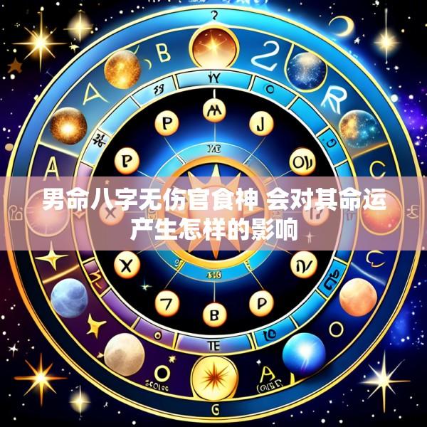 男命八字无伤官食神 会对其命运产生怎样的影响