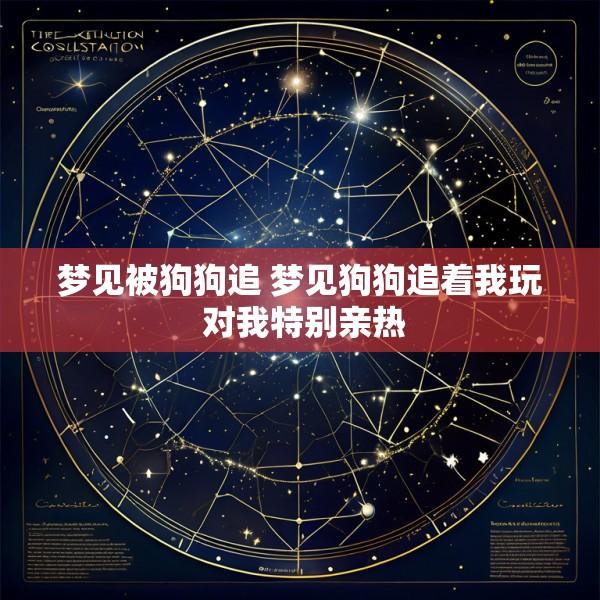 梦见被狗狗追 梦见狗狗追着我玩 对我特别亲热