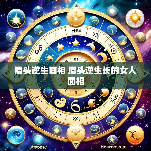 眉头逆生面相 眉头逆生长的女人面相