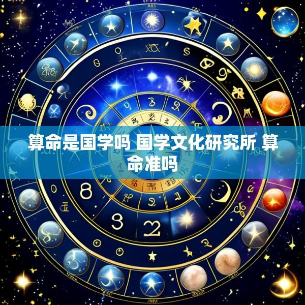 算命是国学吗 国学文化研究所 算命准吗