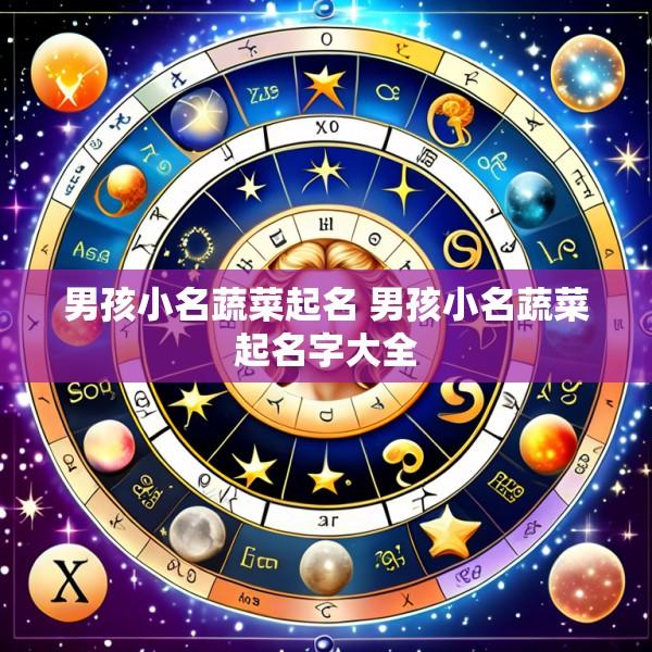 男孩小名蔬菜起名 男孩小名蔬菜起名字大全