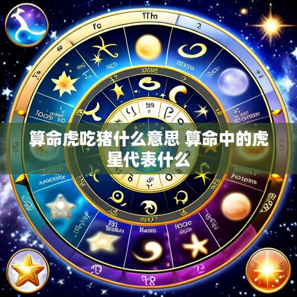 算命虎吃猪什么意思 算命中的虎星代表什么