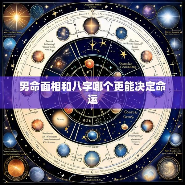 男命面相和八字哪个更能决定命运