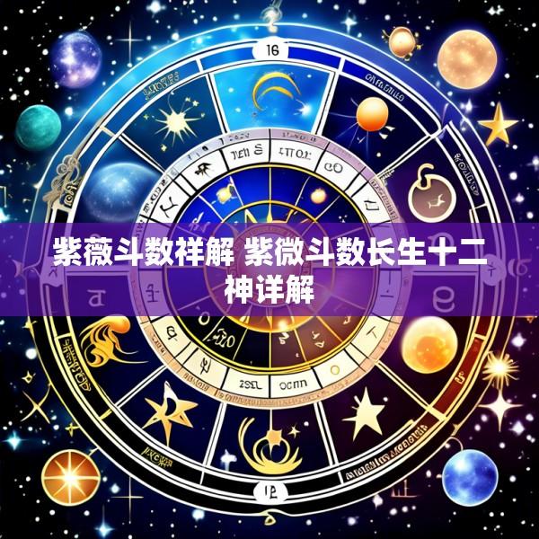 紫薇斗数祥解 紫微斗数长生十二神详解