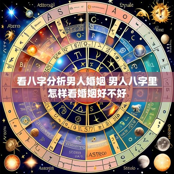 看八字分析男人婚姻 男人八字里怎样看婚姻好不好