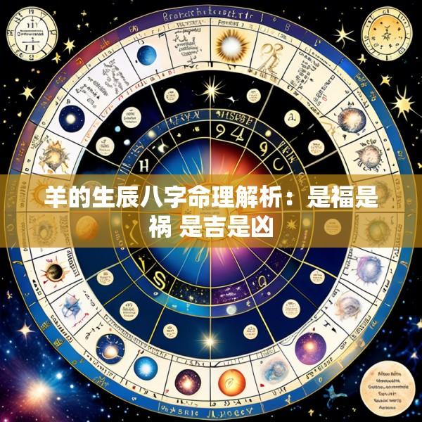 羊的生辰八字命理解析：是福是祸 是吉是凶