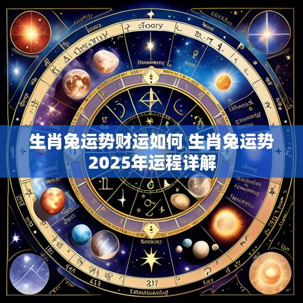 生肖兔运势财运如何 生肖兔运势2025年运程详解