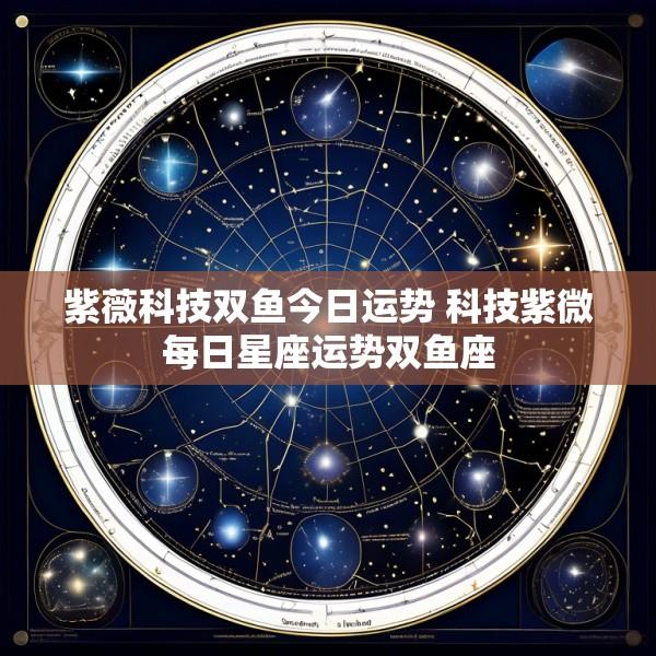 紫薇科技双鱼今日运势 科技紫微每日星座运势双鱼座