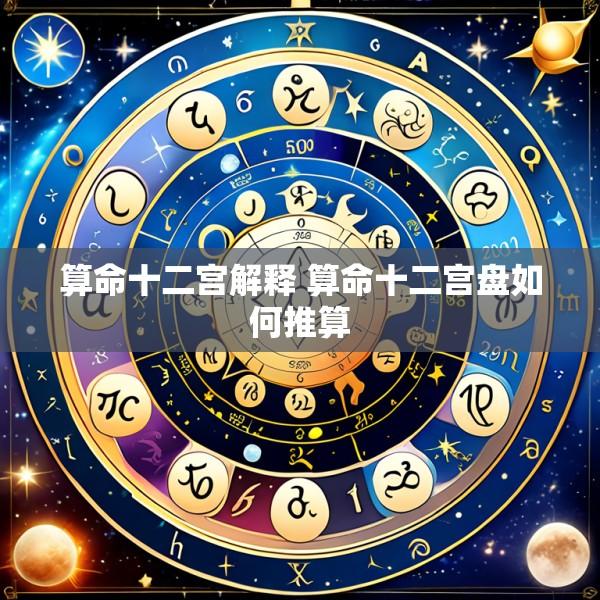 算命十二宫解释 算命十二宫盘如何推算
