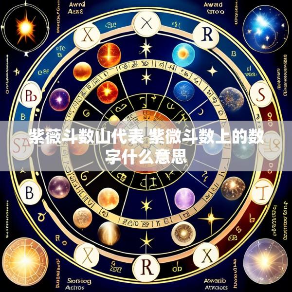 紫薇斗数山代表 紫微斗数上的数字什么意思