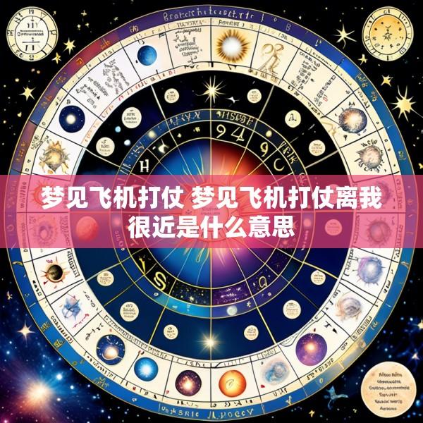 梦见飞机打仗 梦见飞机打仗离我很近是什么意思