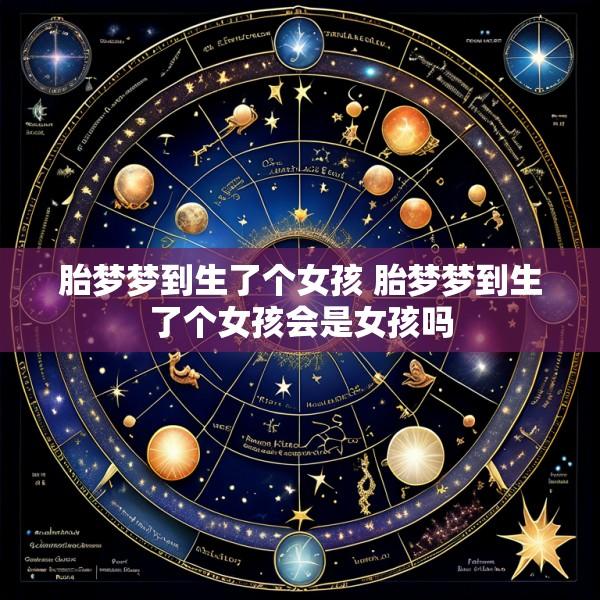 胎梦梦到生了个女孩 胎梦梦到生了个女孩会是女孩吗