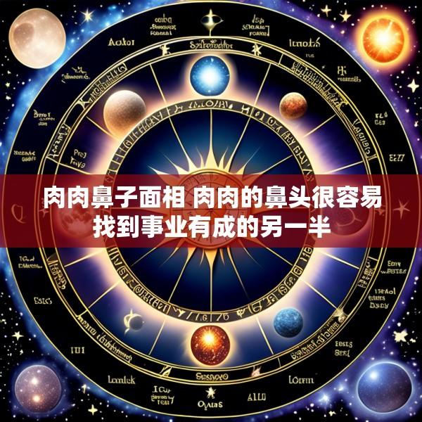 肉肉鼻子面相 肉肉的鼻头很容易找到事业有成的另一半
