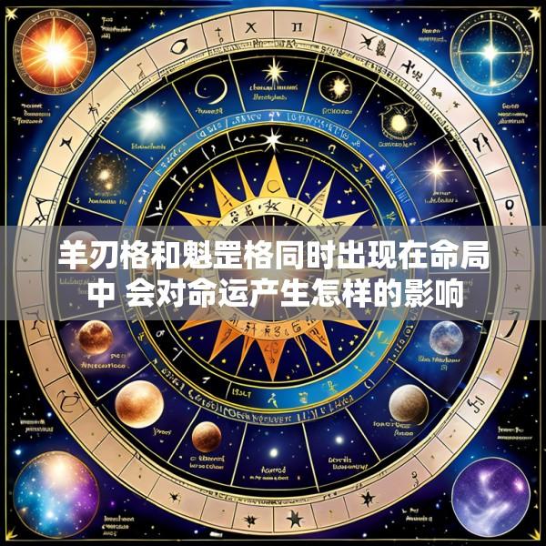 羊刃格和魁罡格同时出现在命局中 会对命运产生怎样的影响