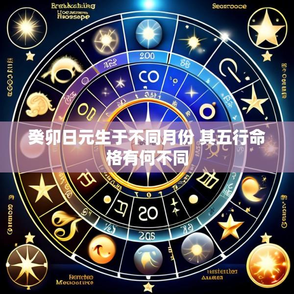 癸卯日元生于不同月份 其五行命格有何不同