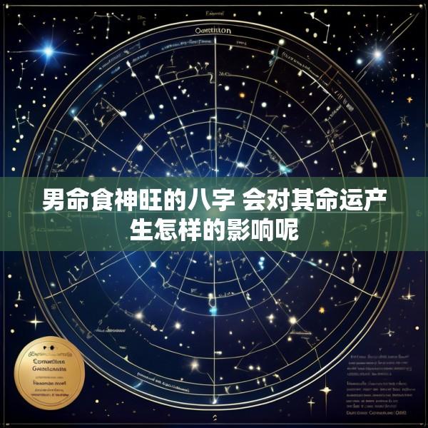 男命食神旺的八字 会对其命运产生怎样的影响呢