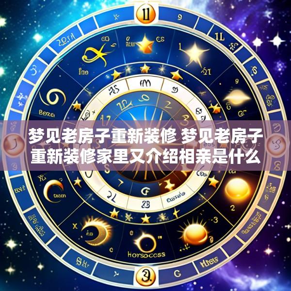 梦见老房子重新装修 梦见老房子重新装修家里又介绍相亲是什么情况