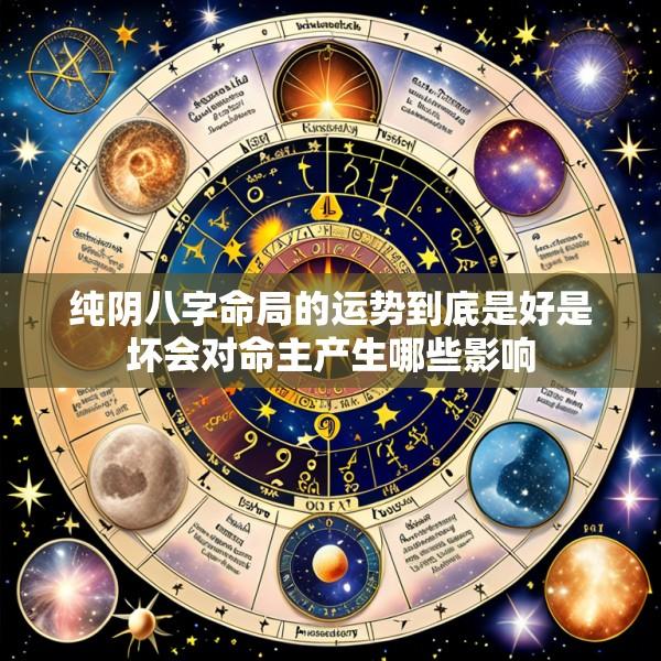 纯阴八字命局的运势到底是好是坏会对命主产生哪些影响