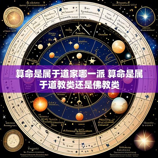 算命是属于道家哪一派 算命是属于道教类还是佛教类