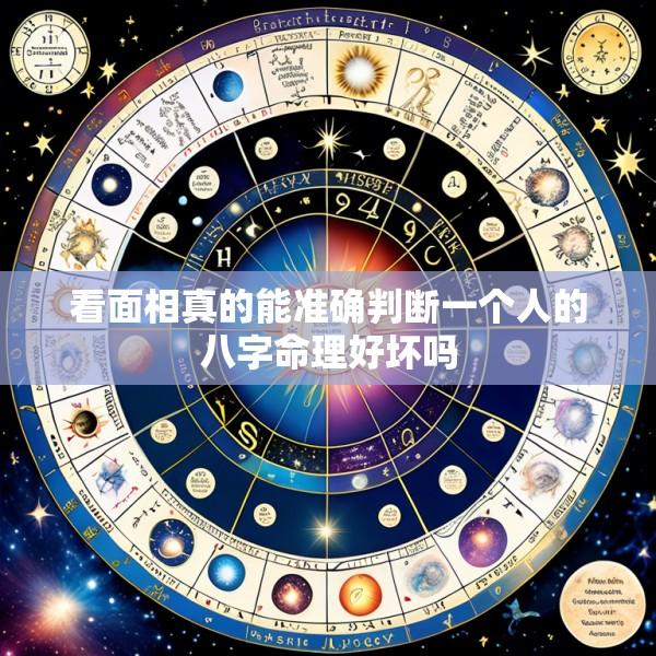 看面相真的能准确判断一个人的八字命理好坏吗