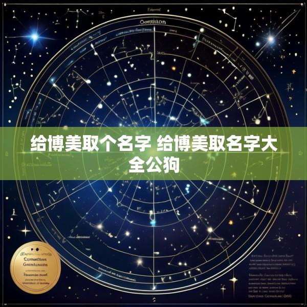 给博美取个名字 给博美取名字大全公狗