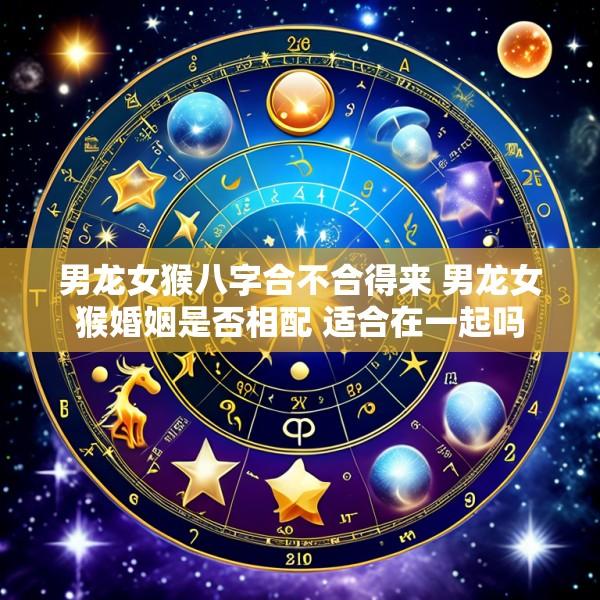 男龙女猴八字合不合得来 男龙女猴婚姻是否相配 适合在一起吗