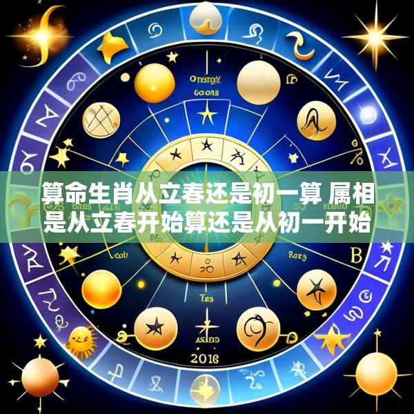 算命生肖从立春还是初一算 属相是从立春开始算还是从初一开始算