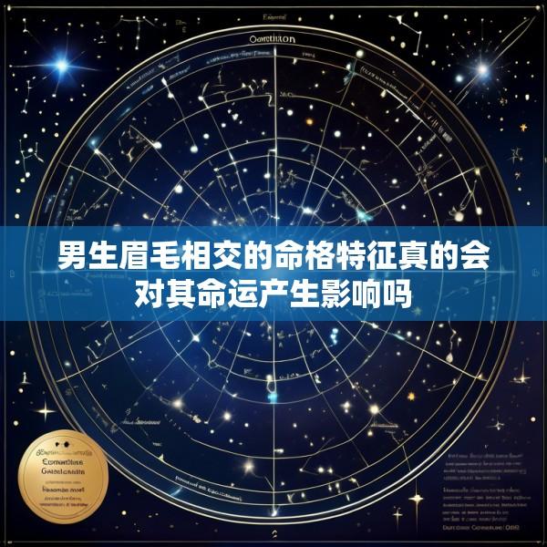 男生眉毛相交的命格特征真的会对其命运产生影响吗
