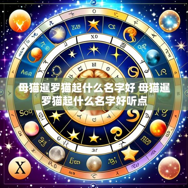 母猫暹罗猫起什么名字好 母猫暹罗猫起什么名字好听点