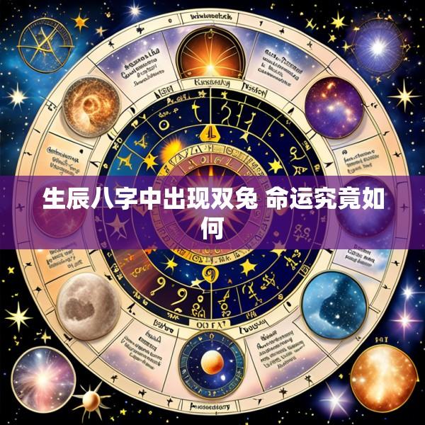 生辰八字中出现双兔 命运究竟如何
