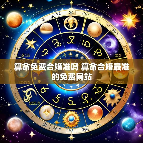 算命免费合婚准吗 算命合婚最准的免费网站